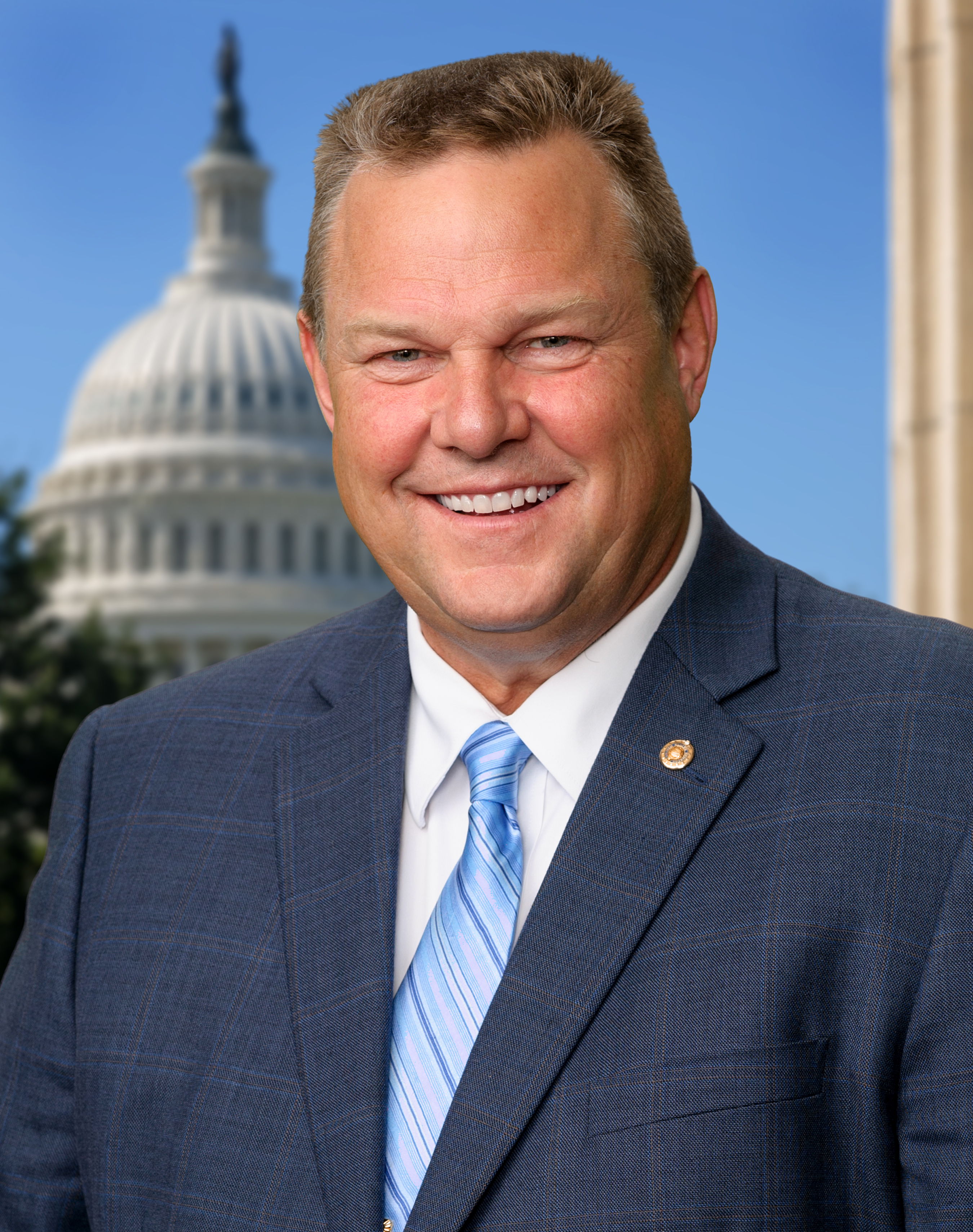 Senator Tester's Official Portrait